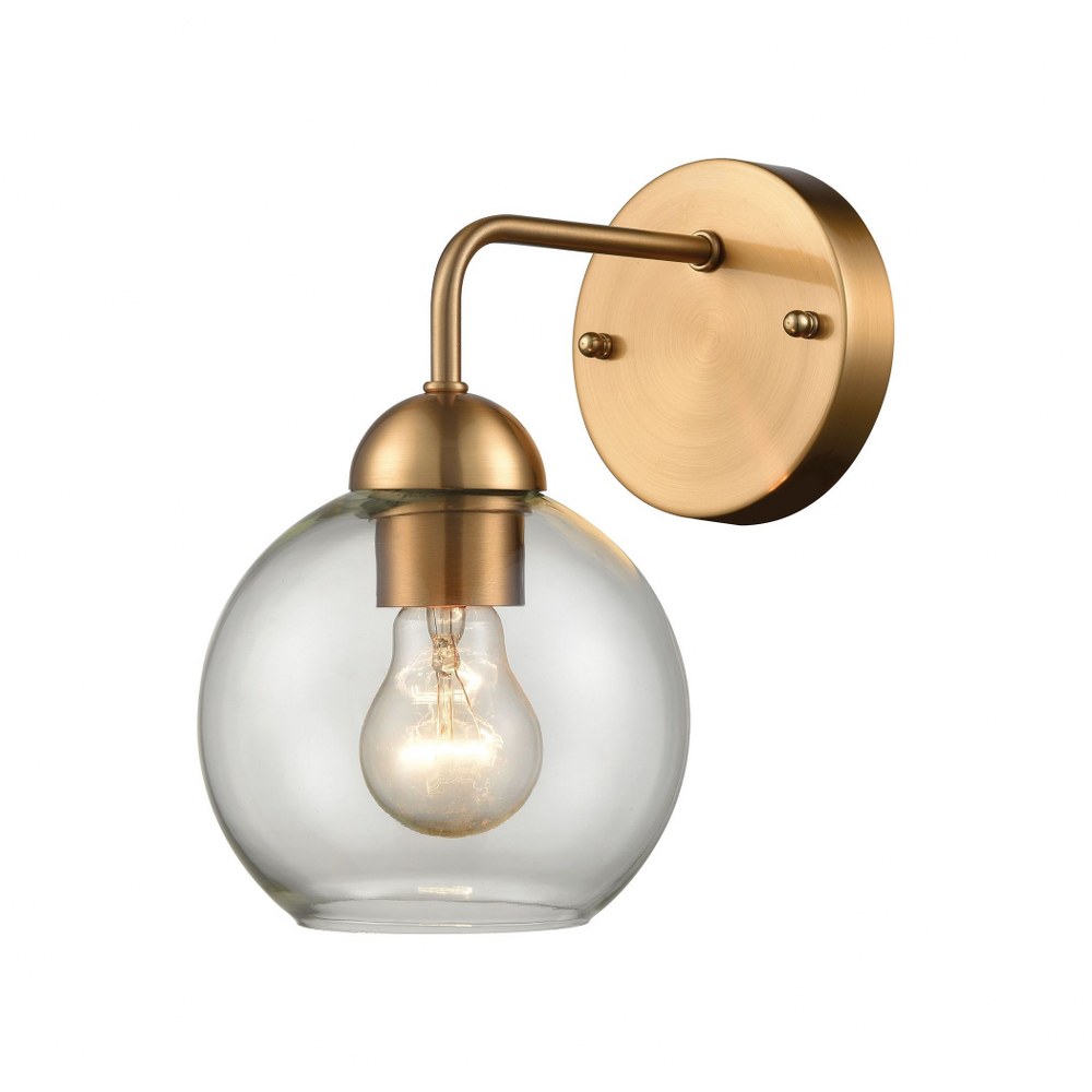 Thomas Lighting-CN280175-Astoria - 1 Light Wall Sconce Satin Gold  Satin Gold Finish