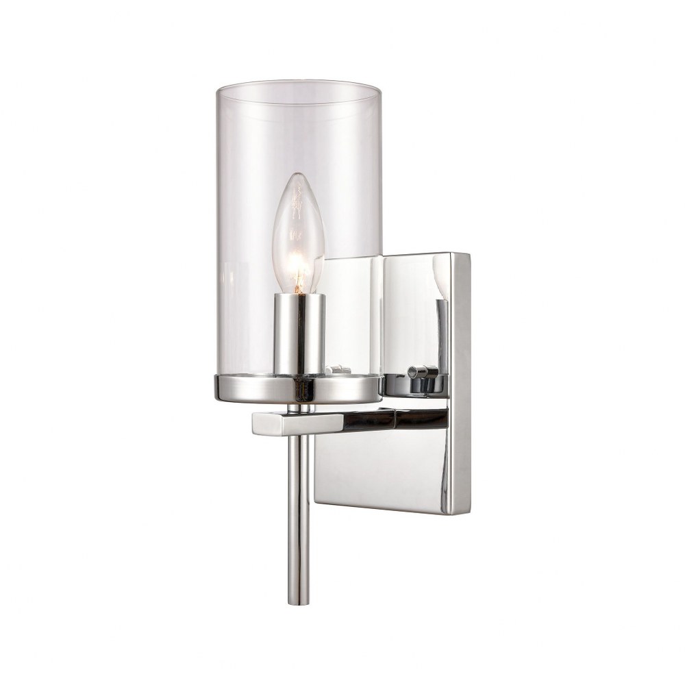 Thomas Lighting-CN290123-1 Light Wall Sconce   Chrome Finish