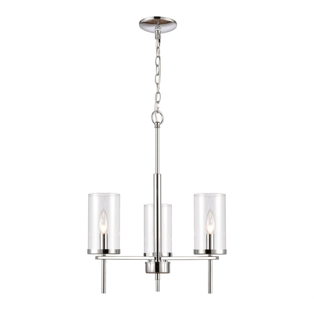 4546402 Thomas Lighting-CN290323-3 Light Chandelier Chrome sku 4546402