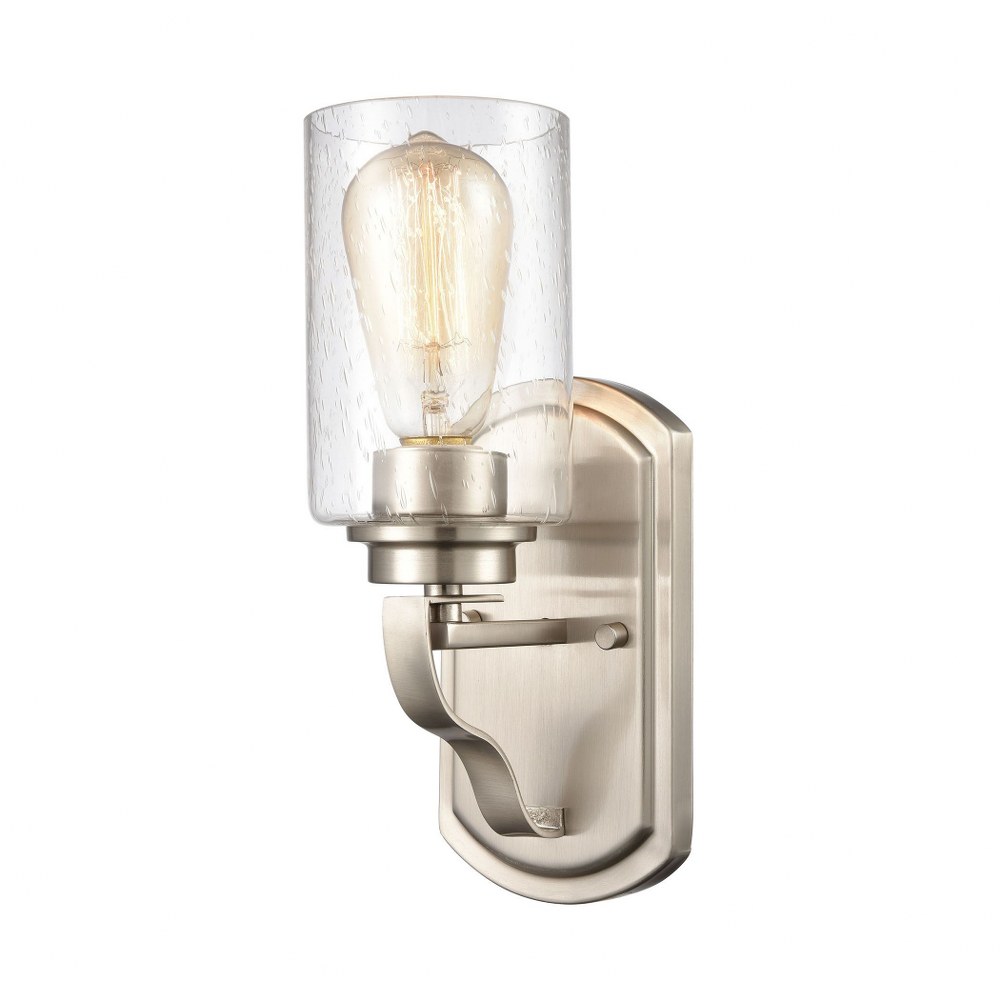 Thomas Lighting-CN300122-1 Light Wall Sconce Brushed Nickel  Oil Rubbed Bronze Finish