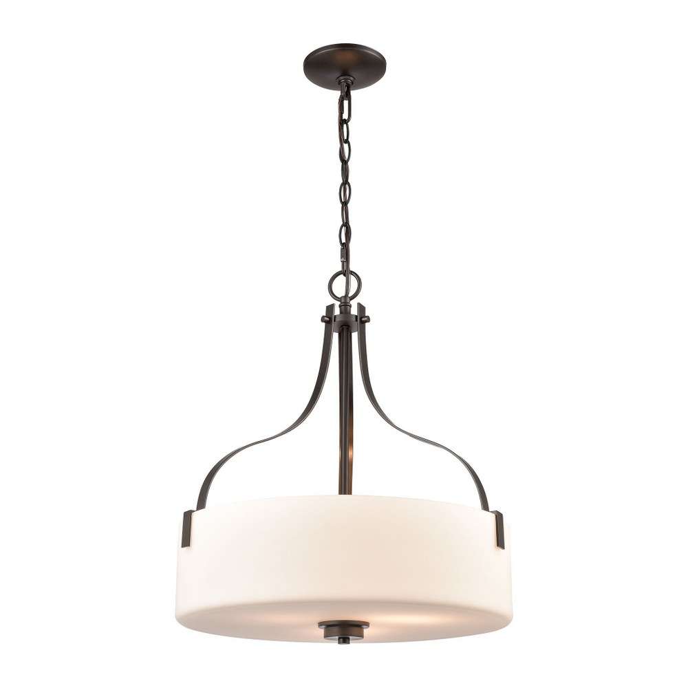 Thomas Lighting-CN300841-3 Light Large Pendant Oil Rubbed Bronze  Oil Rubbed Bronze Finish