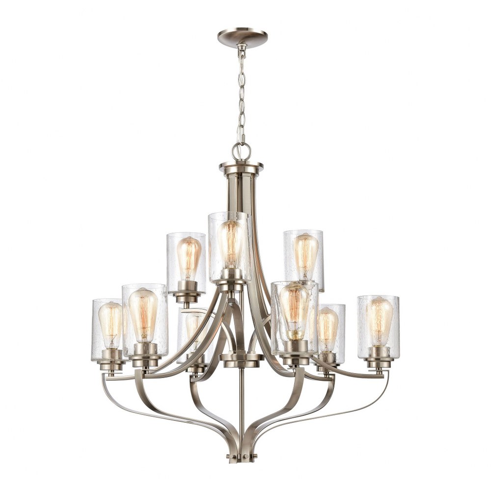 4546479 Thomas Lighting-CN300922-9 Light Chandelier Brushe sku 4546479