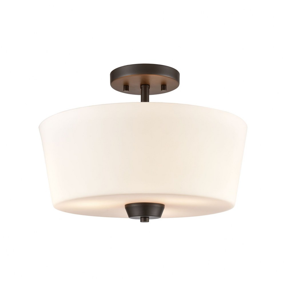 Thomas Lighting-CN310281-3 Light Semi-Flush Mount Oil Rubbed Bronze  Oil Rubbed Bronze Finish