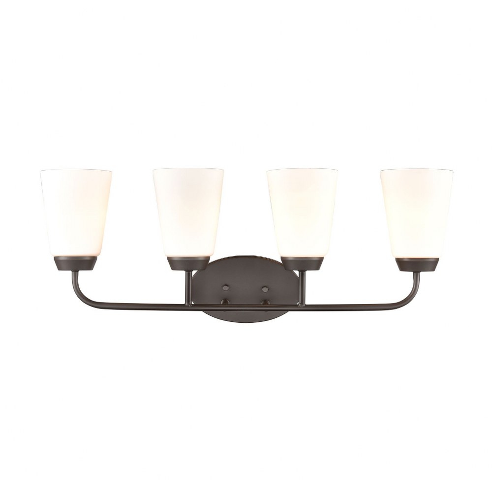 Thomas Lighting-CN310411-4 Light Bath Vanity Oil Rubbed Bronze  Oil Rubbed Bronze Finish