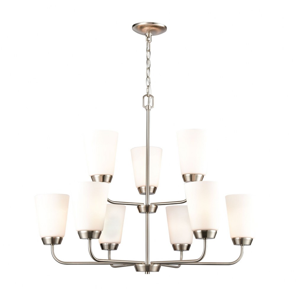 4546473 Thomas Lighting-CN310922-9 Light Chandelier Brushe sku 4546473