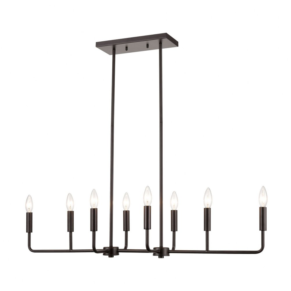 Thomas Lighting-CN330821-8 Light Large Chandelier Oil Rubbed Bronze  Oil Rubbed Bronze Finish