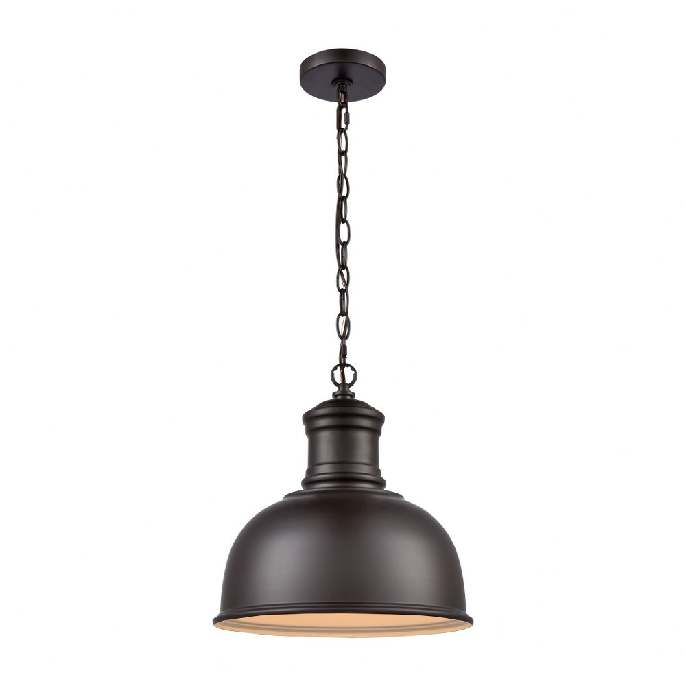 Thomas Lighting-EN130146-1 Light Outdoor Hanging Lantern   Oil Rubbed Bronze Finish