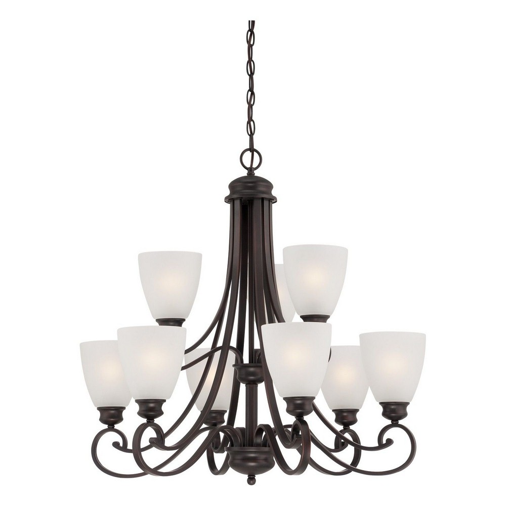 Thomas Lighting-TK0018704-Espresso Finish with Etched Glass