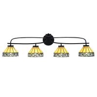 Cavella - 3 Light Bath Bar-9.75 Inches Tall and 28 Inches Length