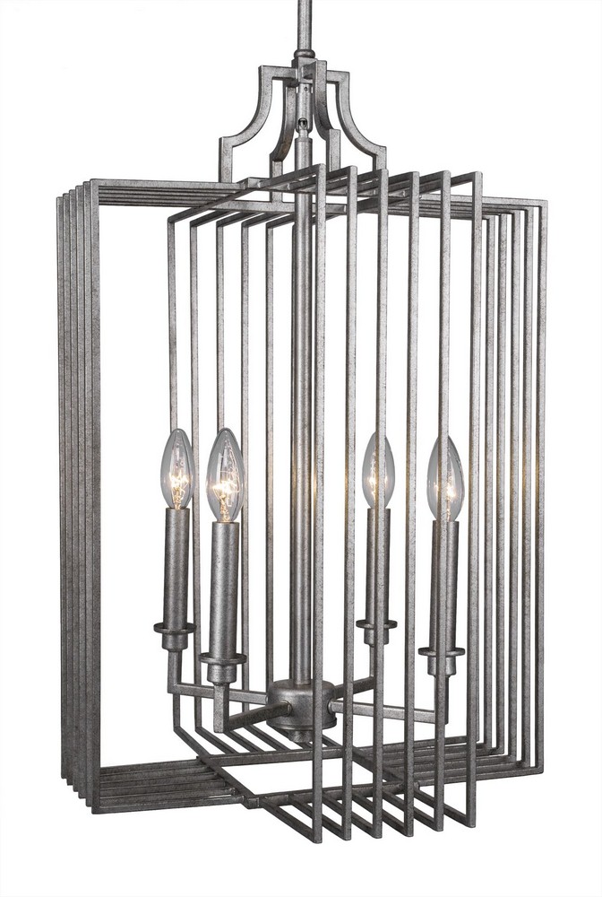 2765872 Toltec Lighting-1107-AS-Sky Loft - 4 Light Chandel sku 2765872