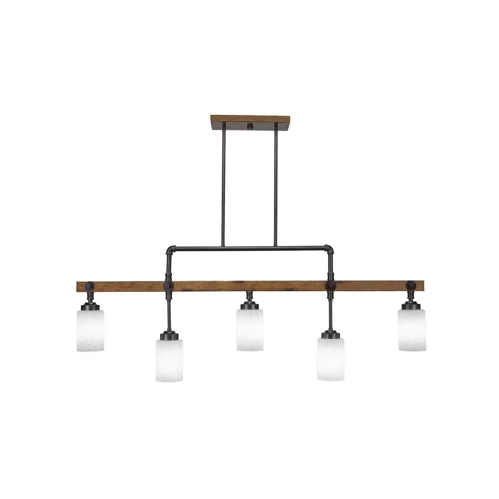 Toltec Lighting 1145 310 Portland Five Light Island Bar Toltec Lighting 1145 310 Portland