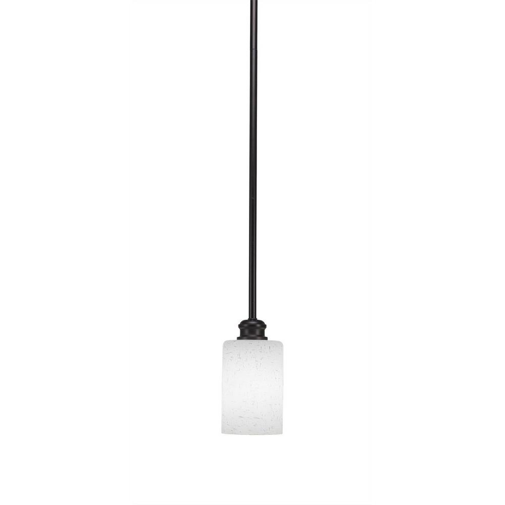 Edge One Light Stem Mini Pendant With Hang Straight Swivel