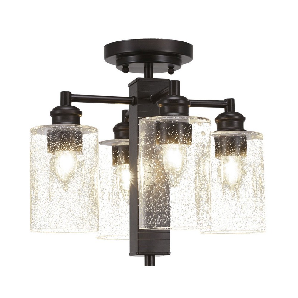 2894546 Toltec Lighting-1157-ES-300-Edge - 4 Light Semi-Fl sku 2894546