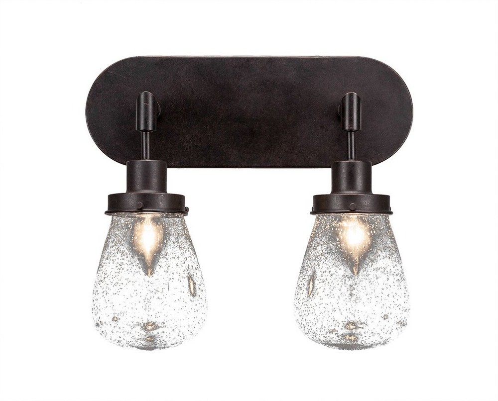 2765997 Toltec Lighting-1232-DG-471-Meridian - 2 Light Bat sku 2765997