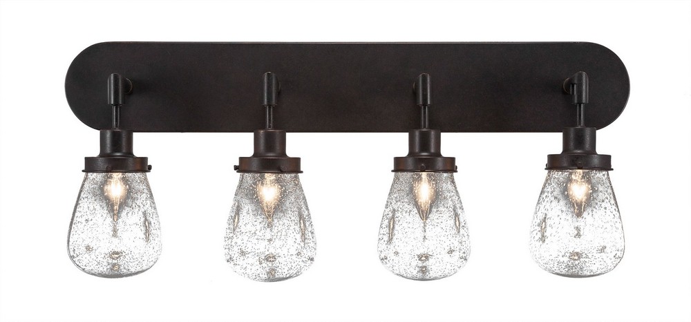 2765985 Toltec Lighting-1234-DG-471-Meridian - 4 Light Bat sku 2765985