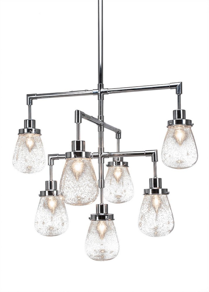 2765963 Toltec Lighting-1239-CH-471-Meridian - 7 Light Cha sku 2765963