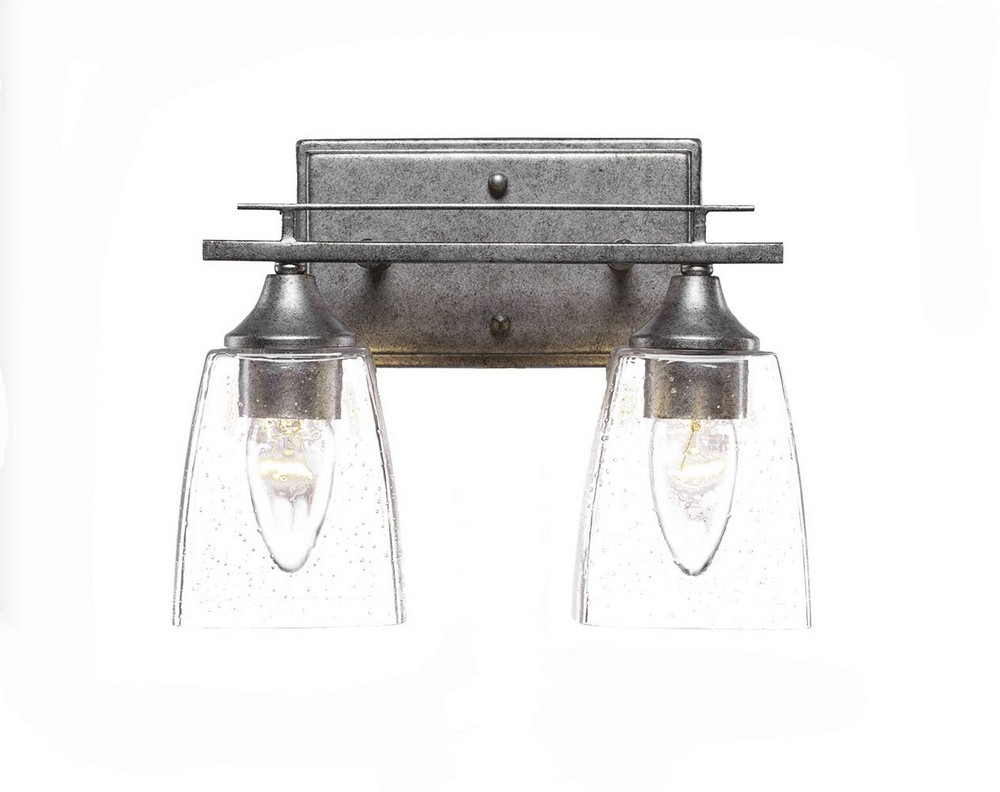 2270498 Toltec Lighting-132-AS-461-Uptowne - 2 Light Bath  sku 2270498