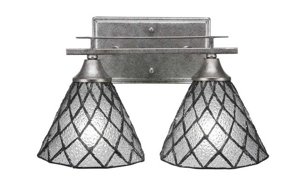 2894588 Toltec Lighting-132-AS-9185-Uptowne - 2 Light Bath sku 2894588