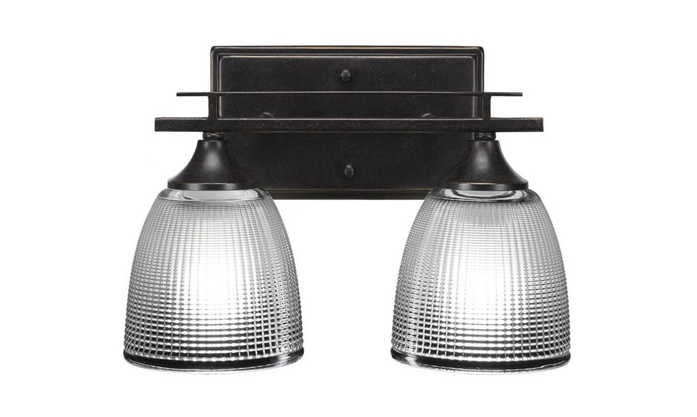 2894609 Toltec Lighting-132-DG-500-Uptowne - 2 Light Bath  sku 2894609