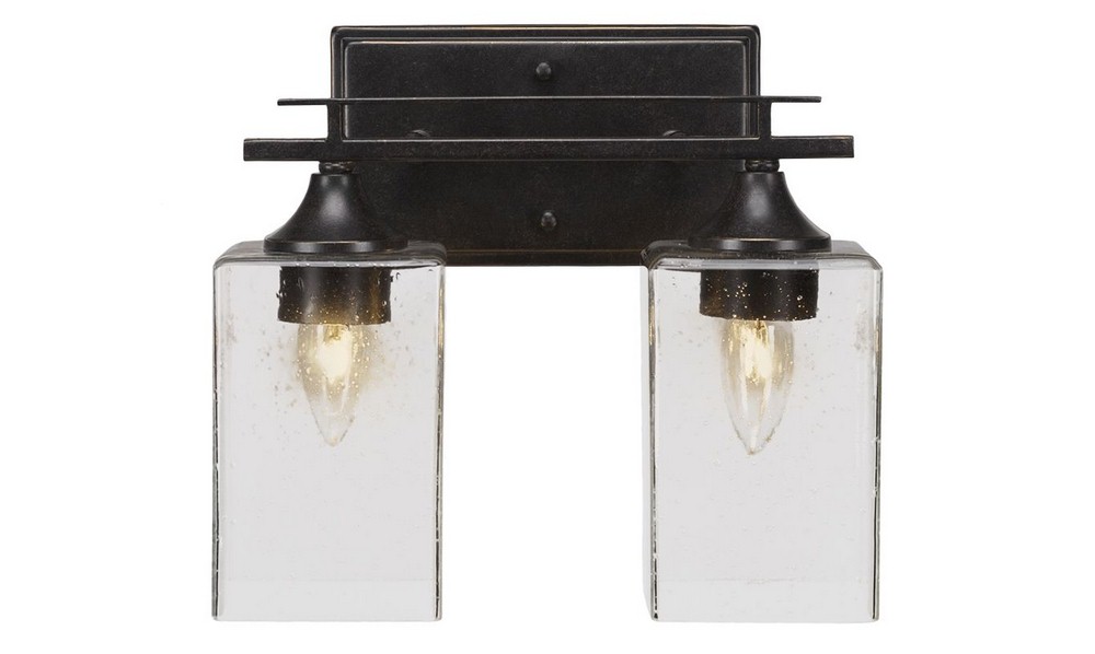 2894613 Toltec Lighting-132-DG-530-Uptowne - 2 Light Bath  sku 2894613