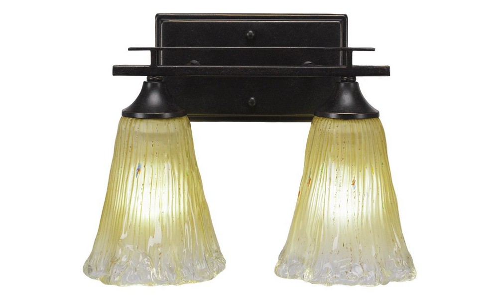 2894619 Toltec Lighting-132-DG-720-Uptowne - 2 Light Bath  sku 2894619