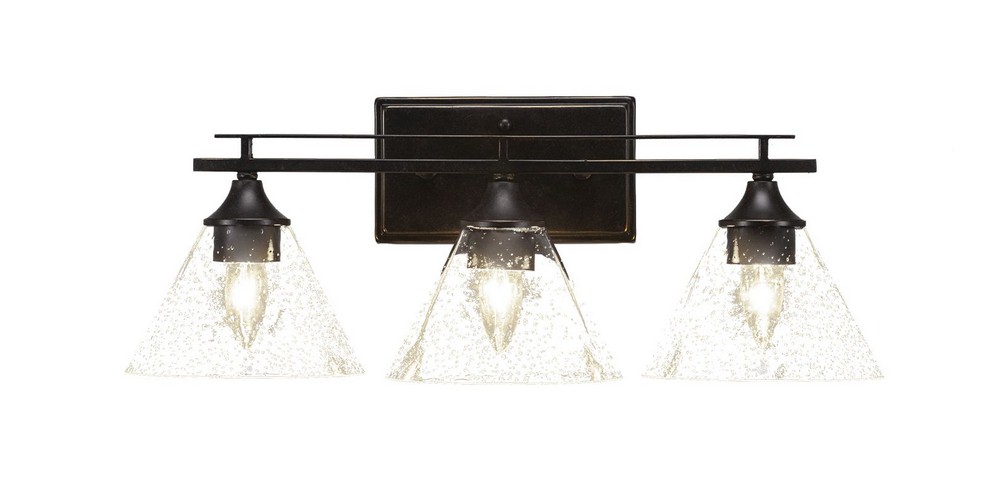 2766082 Toltec Lighting-133-DG-302-Uptowne - 3 Light Bath  sku 2766082