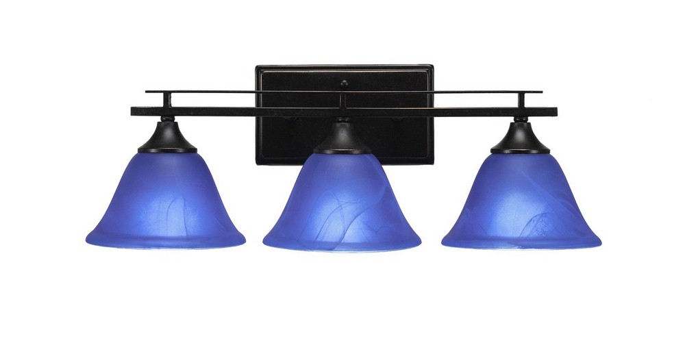 2766078 Toltec Lighting-133-DG-4155-Uptowne - 3 Light Bath sku 2766078