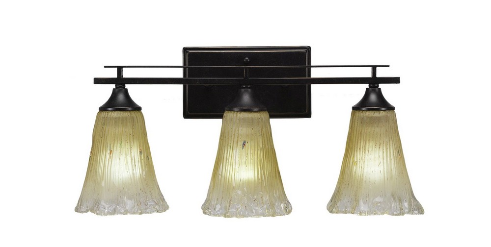 2766066 Toltec Lighting-133-DG-720-Uptowne - 3 Light Bath  sku 2766066