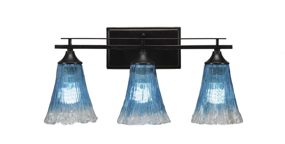 2766064 Toltec Lighting-133-DG-725-Uptowne - 3 Light Bath  sku 2766064