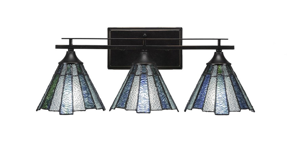 2766058 Toltec Lighting-133-DG-9325-Uptowne - 3 Light Bath sku 2766058