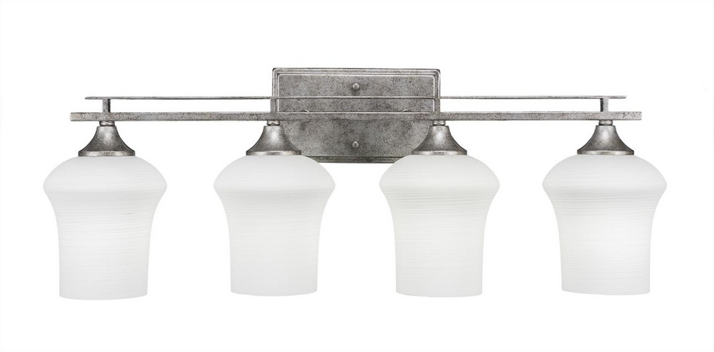 2766040 Toltec Lighting-134-AS-681-Uptowne - 4 Light Bath  sku 2766040