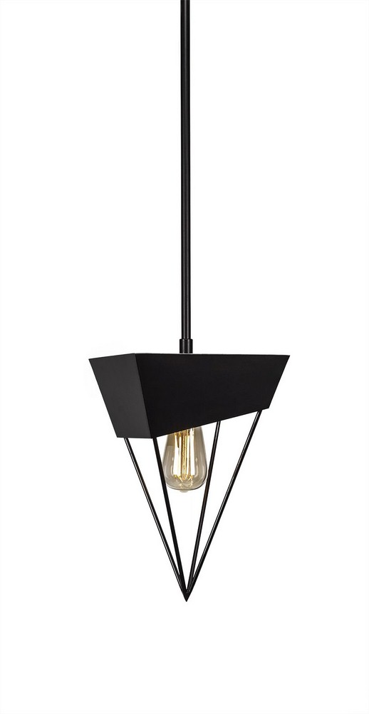 Toltec Lighting-1503-ES-LED18A-Neo - 7W 1 LED Stem Pendant With Hang Straight Swivel-12 Inches Tall and 7.25 Inches Wide Espresso 2200 Neo - 7W 1 LED Stem Pendant With Hang Straight Swivel-12 Inches T