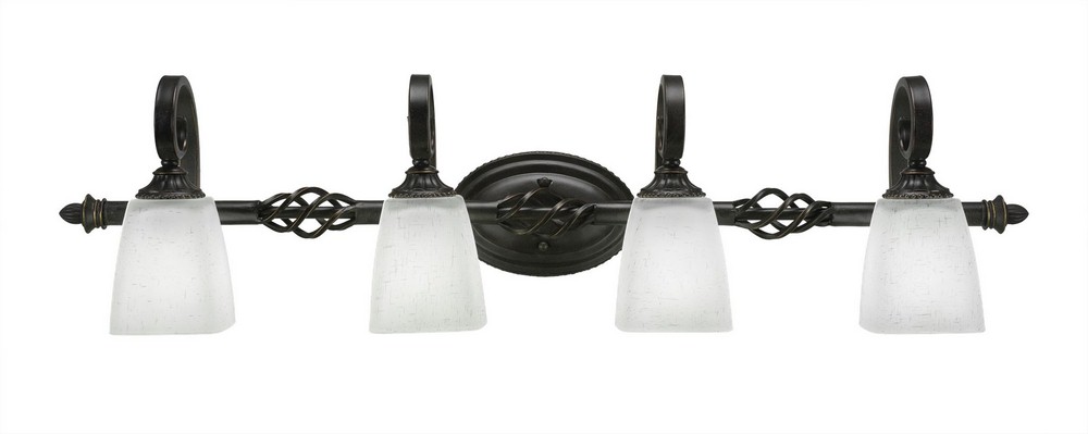 2766360 Toltec Lighting-164-DG-460-Elegante - 4 Light Bath sku 2766360