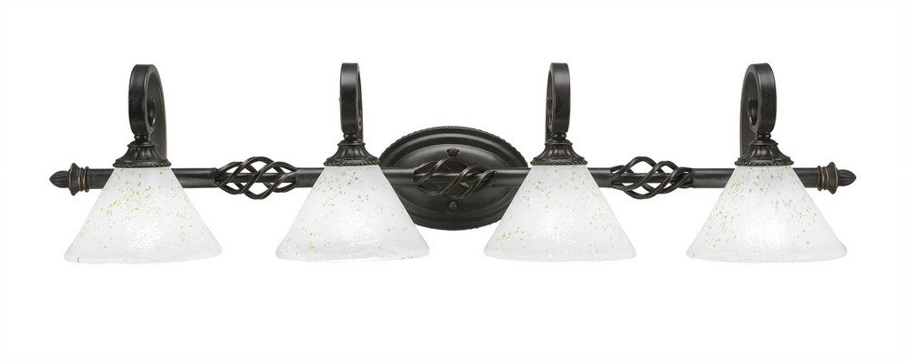 2766350 Toltec Lighting-164-DG-7145-Elegante - 4 Light Bat sku 2766350