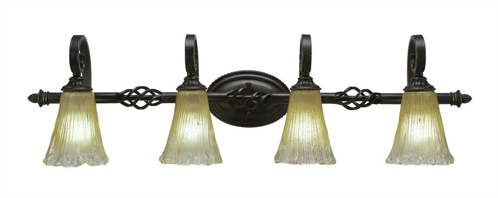 2766348 Toltec Lighting-164-DG-720-Elegante - 4 Light Bath sku 2766348