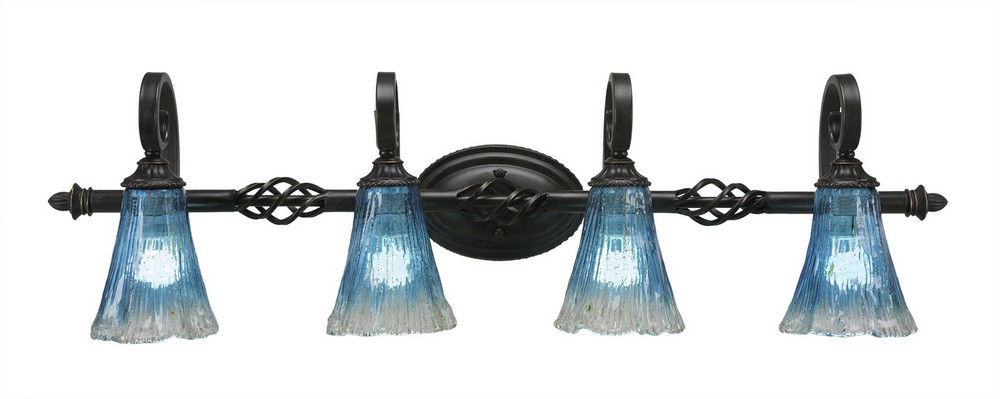 2766346 Toltec Lighting-164-DG-725-Elegante - 4 Light Bath sku 2766346