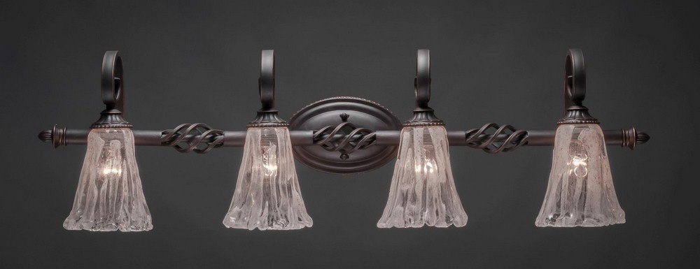 2766345 Toltec Lighting-164-DG-729-Elegante - 4 Light Bath sku 2766345