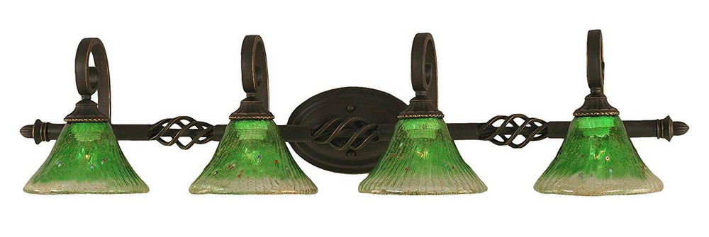 2894809 Toltec Lighting-164-DG-753-Elegante - 4 Light Bath sku 2894809