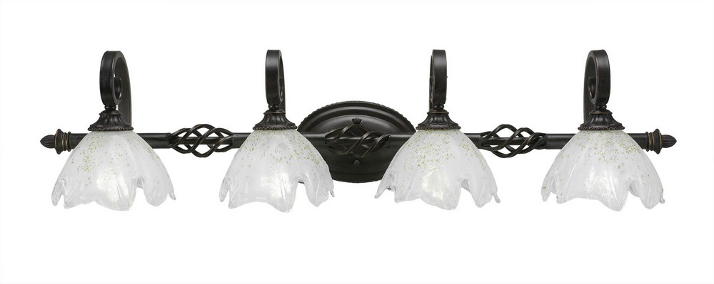 2766344 Toltec Lighting-164-DG-755-Elegante - 4 Light Bath sku 2766344