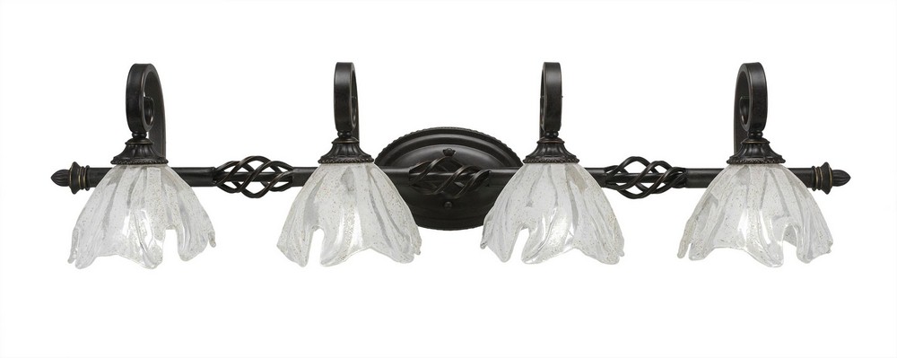 2766343 Toltec Lighting-164-DG-759-Elegante - 4 Light Bath sku 2766343