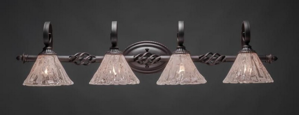 1091820 Toltec Lighting-164-DG-7195-Elegante - 4 Light Bat sku 1091820