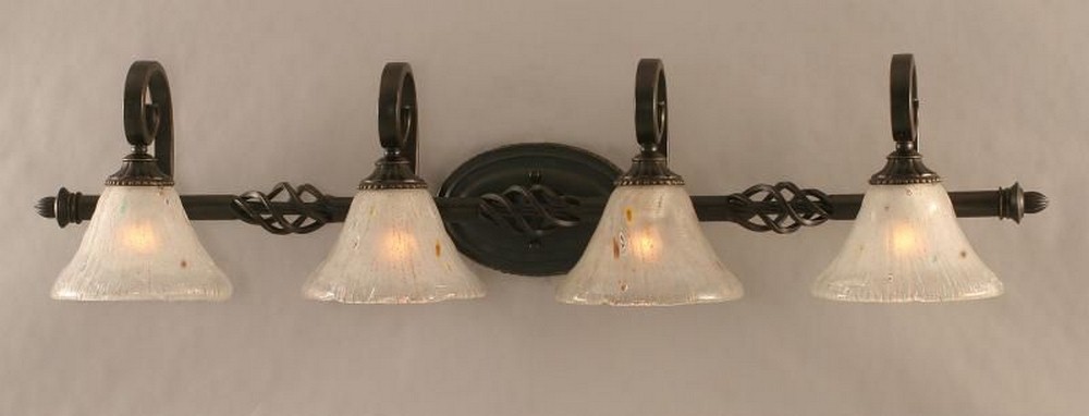 1091818 Toltec Lighting-164-DG-751-Elegante - 4 Light Bath sku 1091818