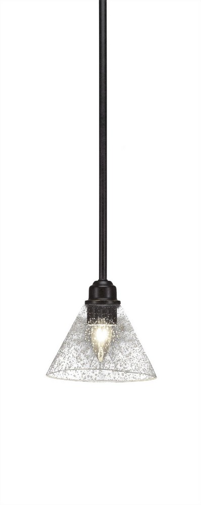 Toltec Lighting-1761-302-Blacksmith - 1 Light Mini Pendant-5.75 Inches Tall and 7 Inches Wide   Clear Bubble Finish