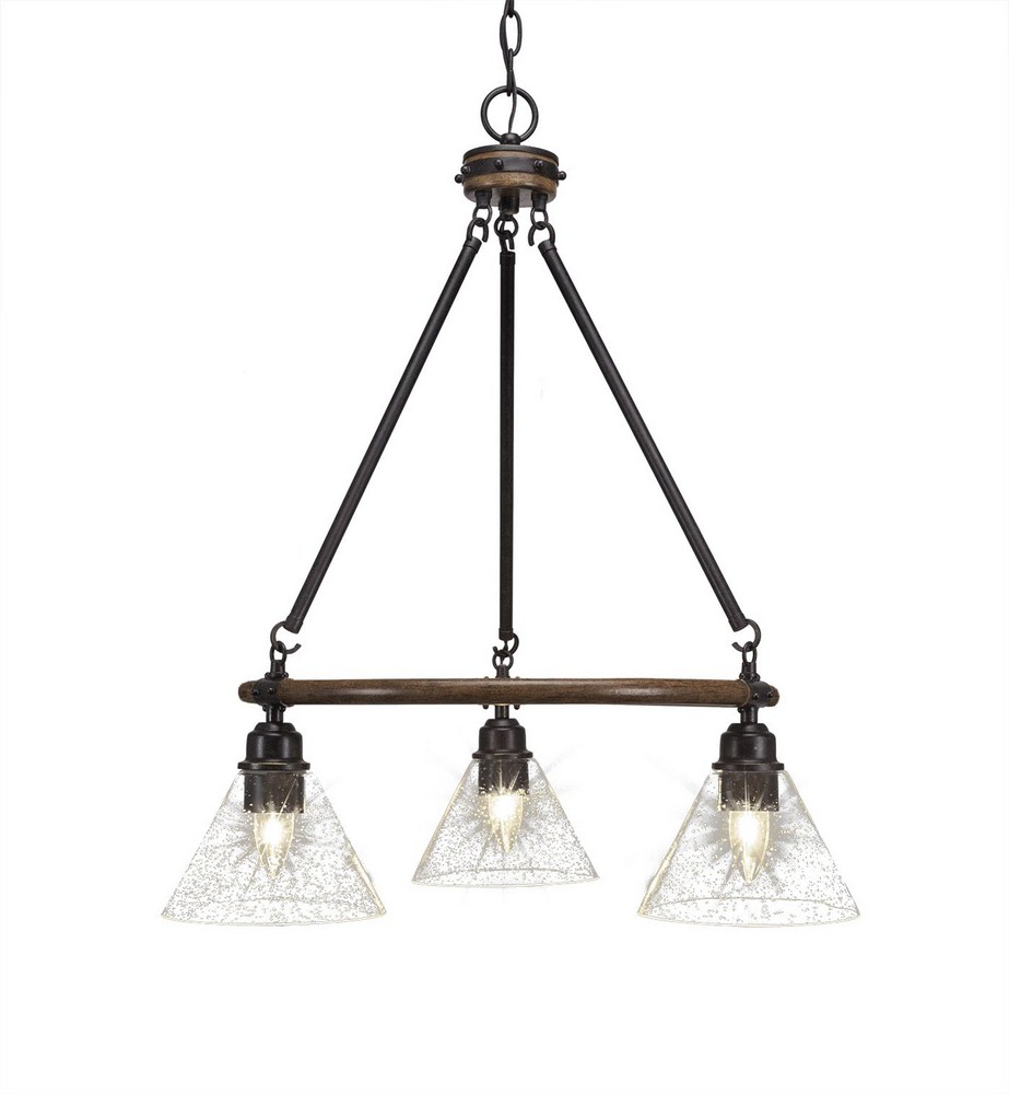 2766530 Toltec Lighting-1766-302-Blacksmith - 3 Light Chan sku 2766530