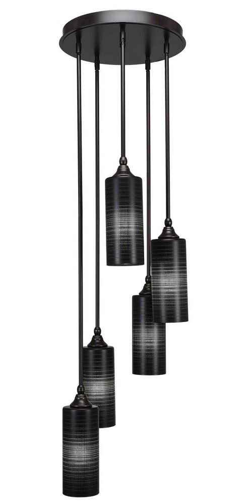 2894936 Toltec Lighting-2145-DG-4099-Empire - 5 Light Clus sku 2894936