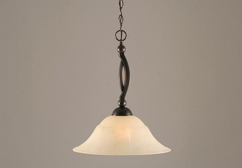 1093214 Toltec Lighting-271-BC-53613-Bow - 1 Light Pendant sku 1093214