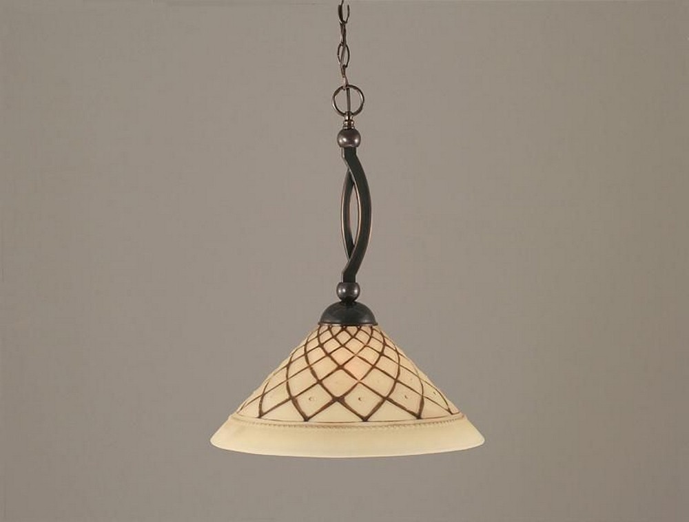 1093204 Toltec Lighting-271-BC-718-Bow - 1 Light Pendant-2 sku 1093204