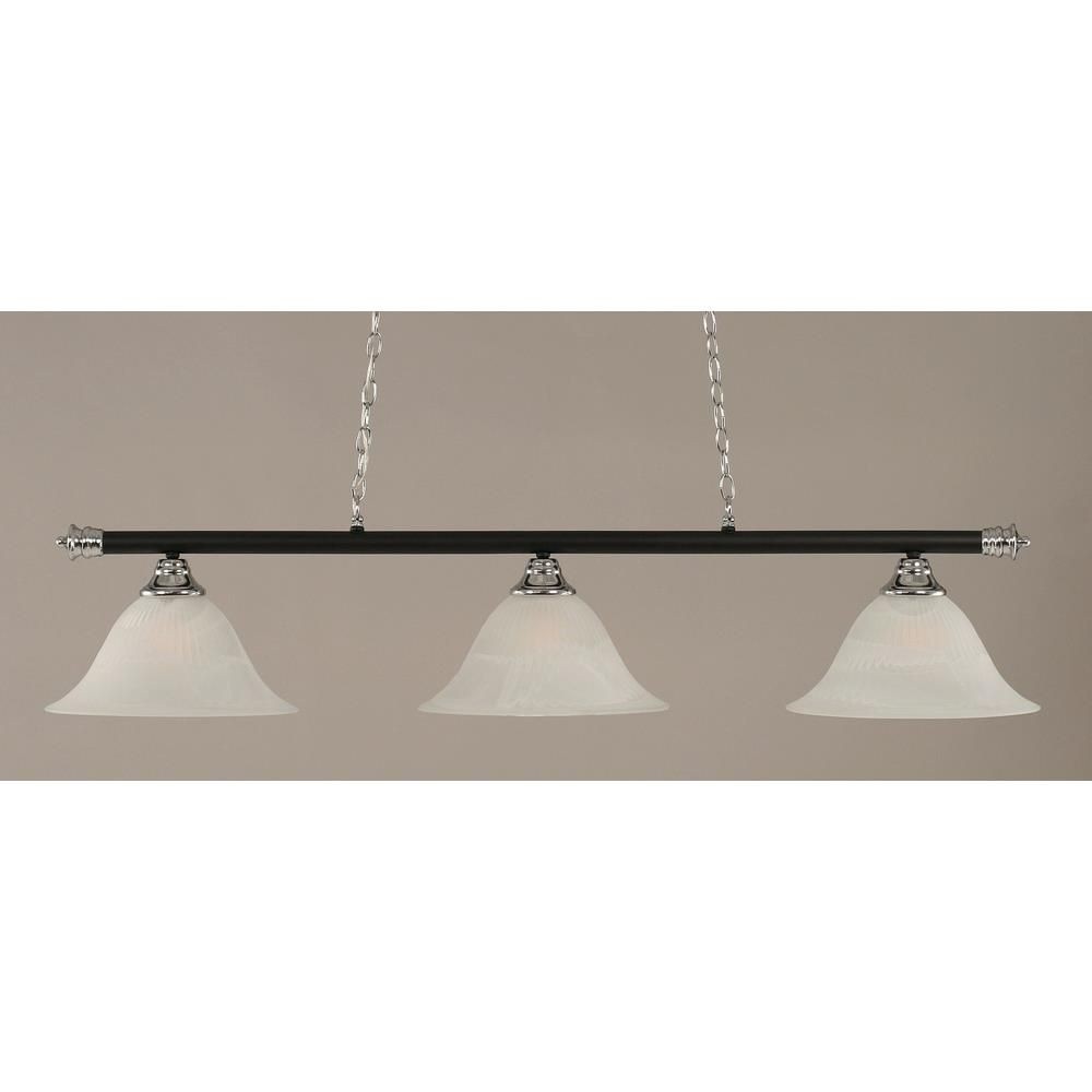 1643705 Toltec Lighting-373-CHMB-5831-Oxford - 3 Light Bil sku 1643705