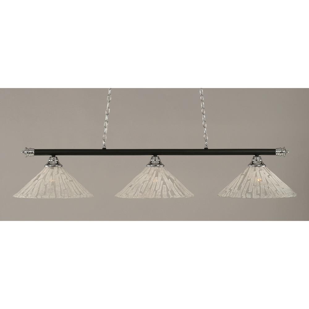 1643697 Toltec Lighting-373-CHMB-719-Oxford - 3 Light Bill sku 1643697