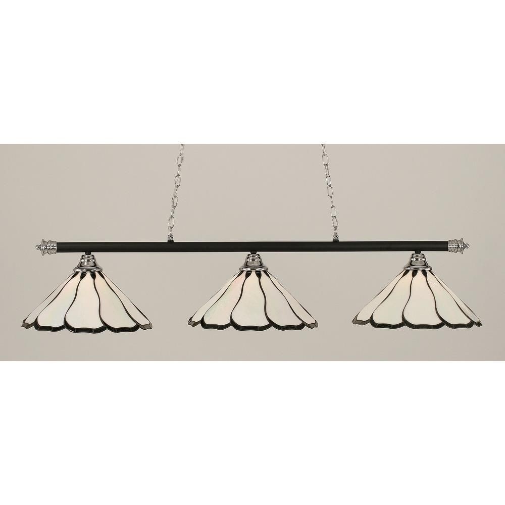 1643692 Toltec Lighting-373-CHMB-912-Oxford - 3 Light Bill sku 1643692